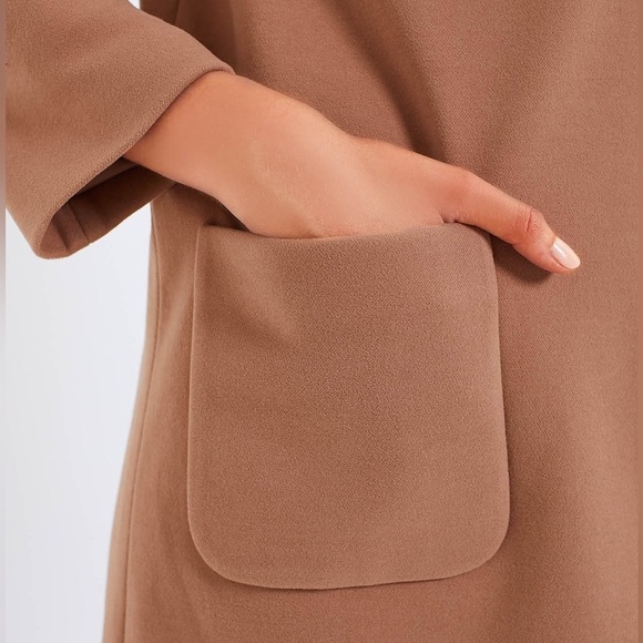 TUCKERNUCK Camel Emerson Coat Dress - Picture 7 of 15